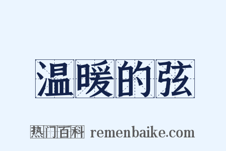 温暖的弦是什么意思的图片